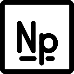 Neptunium Icon from Ultimate Regular Set