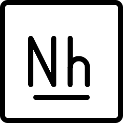 Nihonium Icon from Ultimate Light Set