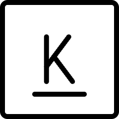 Potassium Icon from Ultimate Light Set