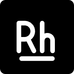 Rhodium Icon from Ultimate Bold Set
