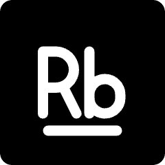 Rubidium Icon from Ultimate Bold Set