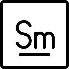 Samarium Icon from Ultimate Light Set
