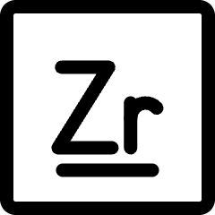 Zirconium Icon from Ultimate Regular Set