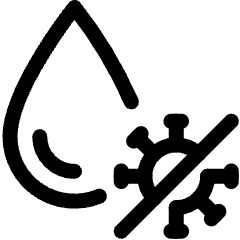 Personal Hygiene Hand Sanitizer Liquid Virus Block Icon from Ultimate Regular Set