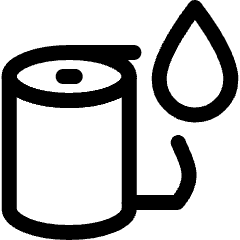 Personal Hygiene Hand Wipe Paper 2 Icon from Ultimate Regular Set