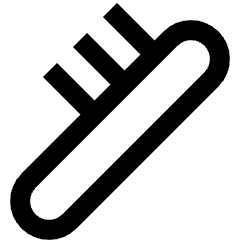 Animal Comb Icon from Nova Line Set