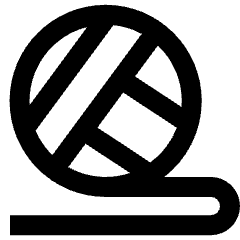 Animal Pet Cat Thread Ball Icon from Nova Line Set