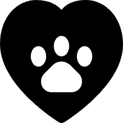 Animal Pet Love Icon from Nova Solid Set