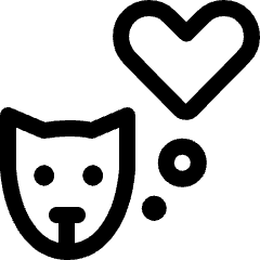 Dog Breeding Icon from Ultimate Regular Set