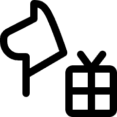 Pet Shop Gift Dog Icon from Ultimate Regular Set