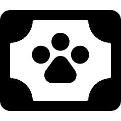 Pets Certificate Icon from Ultimate Bold Set