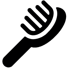 Pets Hair Brush Icon from Ultimate Bold Set