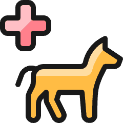 Pets Hospital Icon from Ultimate Colors Set