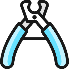 Pets Nail Clipper Icon from Ultimate Colors Set