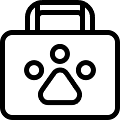 Pets Paw Bag Icon from Ultimate Light Set