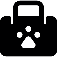 Pets Paw Bag Icon from Ultimate Bold Set