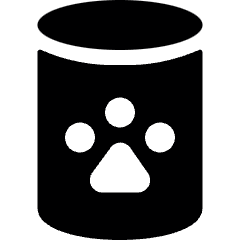 Pets Paw Can Icon from Ultimate Bold Set