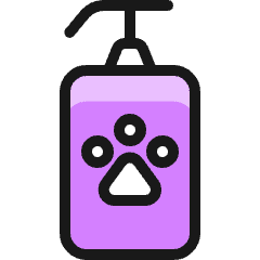 Pets Paw Soap Icon from Ultimate Colors Set