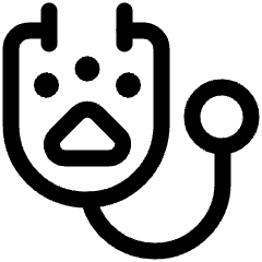 Veterinarian Stethoscope Icon from Ultimate Regular Set