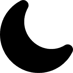 Do Not Disturb Sleep Mode Icon from Ultimate Bold Set