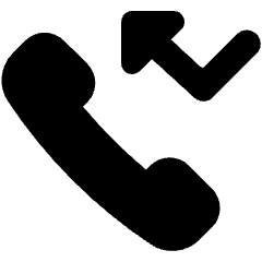 Phone Actions Missed Call Icon from Ultimate Bold Set