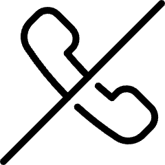 Phone Actions Off Icon from Ultimate Light Set
