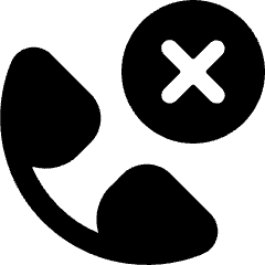 Phone Actions Remove 1 Icon from Ultimate Bold Set