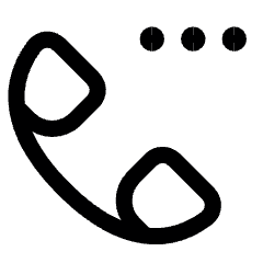 Phone Actions Wait 1 Icon from Ultimate Regular Set