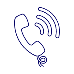 Call Speaking Illustration from UX Line Set