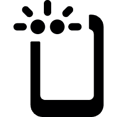 Phone Camera Shoot Icon from Ultimate Bold Set