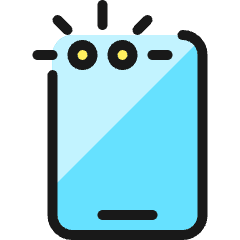 Phone Camera Shoot Icon from Ultimate Colors Set