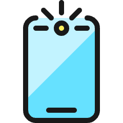 Phone Selfie Shoot Icon from Ultimate Colors Set