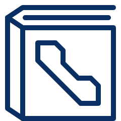 Contact List 1 Icon from Cyber Line Set