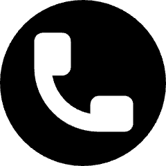 Phone Circle Icon from Nova Solid Set