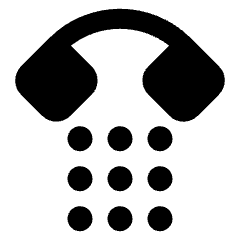 Phone Dialpad Icon from Nova Solid Set