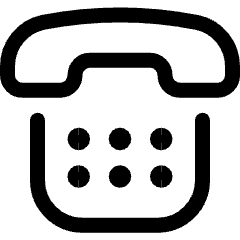 Phone Landline Icon from Ultimate Regular Set