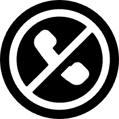 Phone Off Alternate Icon from Ultimate Bold Set