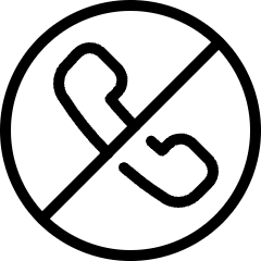 Phone Off Icon from Ultimate Light Set