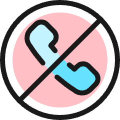 Phone Off Icon from Ultimate Colors Set