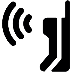 Phone Ring Icon from Ultimate Bold Set