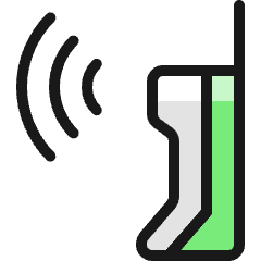 Phone Ring Icon from Ultimate Colors Set