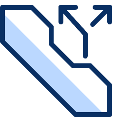 Phone Split Icon from Cyber Duotone Set