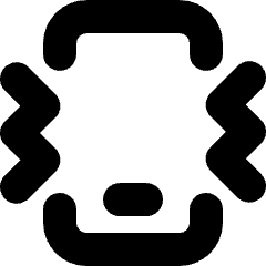 Phone Vibrate Icon from Micro Solid Set