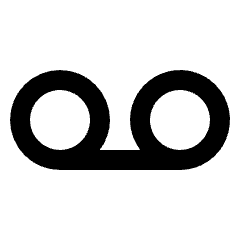 Voice Mail Icon from Nova Solid Set