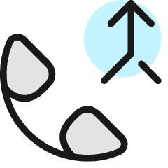 Phone Actions Merge 1 Icon from Ultimate Colors Set
