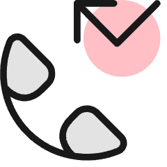 Phone Actions Missed Call 1 Icon from Ultimate Colors Set