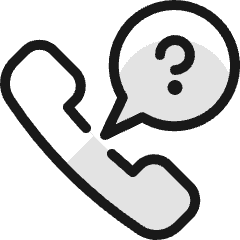 Phone Actions Question Icon from Ultimate Colors Set