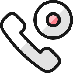 Phone Actions Record Icon from Ultimate Colors Set