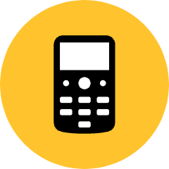 Mobilephone Icon from Kameleon Pop Set