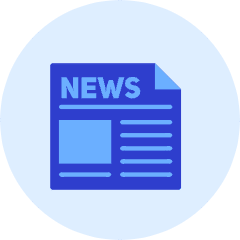 Newspaper Icon from Kameleon Duo Set